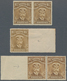 Britische Südafrika-Gesellschaft: 1913-19 KGV. 1½a. Brown-ochre Horizontal Pair, IMPERFORATED BETWEE - Unclassified