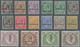 Ostafrikanische Gemeinschaft: 1922-27 KGV. Complete Set Of 30 Up To 100r. All Optd. "SPECIMEN", Plus - África Oriental Británica