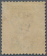 Seychellen: 1893 QV 15c. On 16c. Chestnut & Blue, Variety "OVERPRINT INVERTED", Mint Lightly Hinged, - Seychelles (...-1976)