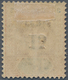 Seychellen: 1893 QV 15c. On 16c. Chestnut & Blue, Variety "OVERPRINT INVERTED", Mint Lightly Hinged, - Seychelles (...-1976)