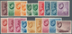 Seychellen: 1938/1949, KGVI Pictorial Definitives Complete Simplified Set Of 25 And Additional Three - Seychelles (...-1976)