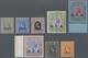 Tanganjika: 1917-22 KGV. Three Issues Including The Main Set Up To 50r. (23 Stamps Incl. Colour Shad - Tanganyika (...-1932)