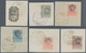 Albanien - Lokalausgaben: ESSAD: 1915, Circular Overprints On Not Isused Stamps, 2pa.-5pi., Complete - Albanië