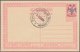 Albanien - Ganzsachen: 1913, Double Headed Eagle Overprints, Two Unused Stationery Cards: 20pa. Red - Albanien