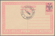 Albanien - Ganzsachen: 1913, Double Headed Eagle Overprints, Two Unused Stationery Cards: 20pa. Red - Albanië