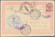 Albanien - Ganzsachen: 1913, Postal Stationery Card 20pa Red (black Handstamp) Additionally With 1gr - Albanië
