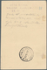 Albanien - Ganzsachen: 1913, Postal Stationery Card 20pa Red (black Handstamp) Additionally With 1gr - Albania