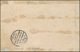 Albanien - Ganzsachen: 1914 Postal Stationery Card 10 Qint Rose From Shkoder To Caire Egypt, Rare De - Albanien