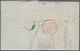 Delcampe - Belgien: 1850/1867, Group Of 7 Covers/entires, Comprising Imperforated Issues As Single Or Multiple - Unused Stamps