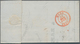 Delcampe - Belgien: 1850/1867, Group Of 7 Covers/entires, Comprising Imperforated Issues As Single Or Multiple - Unused Stamps