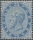 Belgien: 1883, Definitives Leopold II., 25c. Blue, Fresh Colour, Well Perforated, Mint Never Hinged, - Nuevos