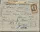 Bosnien Und Herzegowina (Österreich 1879/1918): 1899. Bilingual Parcel Card (German And Croatian), A - Bosnië En Herzegovina