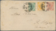 Bosnien Und Herzegowina (Österreich 1879/1918): 1882 Litho Envelope 5kr Red Uprated With Litho 2kr Y - Bosnia And Herzegovina