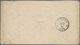 Bosnien Und Herzegowina (Österreich 1879/1918): 1882 Litho Envelope 5kr Red Uprated With Litho 2kr Y - Bosnië En Herzegovina