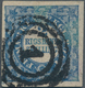 Dänemark: 1851, 2 S. Blue, Thiele Printing, Wide Margins All Around, Fresh Colour, Used With Clear S - Unused Stamps