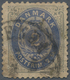 Dänemark: 1871, 2s. Grey/ultramarine, Line Perf. 12½, Used Copy, Faults. Mi. 3.200,- €. - Ungebraucht