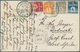 Dänemark: 1910, 4-colour-franking With 1 To 5 Öre Numeral On Ppc From "HELLERUP 9.6.10" Via Accra To - Ongebruikt