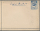 Dänemark - Ganzsachen: 1883 Unused Express Lettercard 10 öre Blue On White Paper Of Private Townpost - Postal Stationery