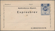 Delcampe - Dänemark - Ganzsachen: 1887/1900 5 Different Unused Postal Stationery Envelopes Of Private Townpost - Postwaardestukken