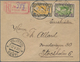 Estland: 1919-20 Viking Ship 5m. And 15m. On One Cover And 25m. On A Second Cover, All With PRIVATE - Estland