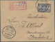 Estland: 1919-20 Viking Ship 5m. And 15m. On One Cover And 25m. On A Second Cover, All With PRIVATE - Estland