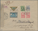 Estland: 1920. Registered Airmail Letter To Germany, Franked 10 P Green, 70 P Dull Lilac, 1 M Blue A - Estland