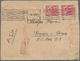 Estland: 1923/24, Three Covers From Tallinn (2, One Machine Cancel) Or Tartu To Kinsen (Kimchon)/Kor - Estland