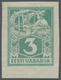 Estland: 1924, Postage Stamp Craftsman 3 M Proof, Mint, "genuine And Perfect", Photo-certificate Löb - Estonia