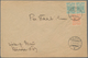 Delcampe - Estland - Stempel: 1918/1919, 4 Covers And Cards With Provisional Postmark LIHULA, NUIA (2) And WERR - Estonia