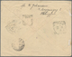 Finnland: 1898, Envelope Bearing Single 25 Pen. Blue, Pair 10 Pen. Rose And Single 5 Pen. Green With - Used Stamps