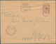 Finnland - Finn. Besetzung: Aunus: 1919 Cover Franked With Single 50 P Brown On White From Rajakontu - Other & Unclassified