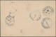 Finnland - Ganzsachen: 1895, Reply Card 10 P.+10 P. Uprated 25 P. For Reigstration Canc. "TAVEASTEHU - Postwaardestukken