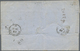 Frankreich: 1860 'Napoleon' 20c. Blue Horizontal Pair With PRIVATE PERFORATION 7¼x7 (Frères, Paris) - Other & Unclassified