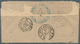 Frankreich: 1873, Destination NEUKALEDONIEN: Kleine Faltbriefhülle Mit 40 C. Und 30 C. Ceres Vom 'Mu - Other & Unclassified