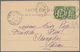 Frankreich: 1899, Ppc With Hor. Pait 5 C. Type Sage Showing Railway Cancellation " ST. DIE A LUNEVIL - Other & Unclassified