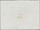 Frankreich: 1942, Definitives "Petain", Epreuve In Black, Issued Design But Blank Value Field, With - Other & Unclassified