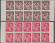 Frankreich: 1944, Definitives "Iris", 80c.-4fr., Complete Set Of Ten Values In Imperforate Marginal - Other & Unclassified