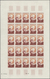Frankreich: 1951, 12fr. Maurice Nogues (Aviator), Imperforate Colour Proof "carmine/orange", Complet - Other & Unclassified