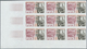 Frankreich: 1964, 20th Anniversary Of Liberation Complete Set Of Five In IMPERFORATE Blocks Of Nine - Altri & Non Classificati