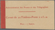 Frankreich - Markenheftchen: 1913. Complete Booklet 10c Red Semeuse Camée. Paper X Chalky White. Sma - Other & Unclassified