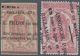 Frankreich - Zeitungsmarken: 1868 (ca): 2 C Newspaper Stamps, Imperofrated And Perforated, Each Supe - Newspapers