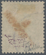 Französische Post In China - Portomarken: 1903, Provisional Handstamps, 5c. Green With Red Diagonal - Andere & Zonder Classificatie