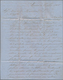 Französische Post In Der Levante: 1865, Folded Letter Written In London Sent To Aleppo. "POSTE FRANC - Other & Unclassified