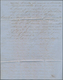 Französische Post In Der Levante: 1865, Folded Letter Written In London Sent To Aleppo. "POSTE FRANC - Other & Unclassified