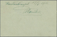 Französische Post In Der Levante: 1903, 1 Pia. On 25 C Blue Additional Franking On 10 C Registered P - Otros & Sin Clasificación