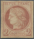 Französische Kolonien - Allgemeine Ausgabe: 1876, Ceres 2c. Red-brown, Fresh Colour, Full Margins, M - Otros & Sin Clasificación