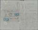 Frankreich - Ballonpost: 1870, DESTINATION UKRAINE (RUSSIA), Balloon "Franklin", Lettersheet With Co - 1960-.... Brieven & Documenten