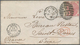 Frankreich - Ballonpost: 1871, BALLON MONTÉ: COMMUNE DE PARIS "BUREAU RESTANT, SAINT-DENIS" TWO RARE - 1960-.... Covers & Documents