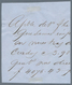 Frankreich - Besonderheiten: 1876, 1/2 R. Wappen, Tangiert Auf Briefteil Mit Ovalstempel "Correos Ca - Andere & Zonder Classificatie