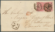 Großbritannien: 1855, 1 Penny Red-brown "O/E" Single Franking On Folded Letter From DUNDEE (114) To - Other & Unclassified